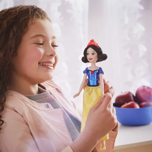 Miniatura 5 de Disney Princess Royal Shimmer - Muñeca blanca como la nieve, muñeca de moda con falda y accesorios, juguete para niños a partir de 3 años