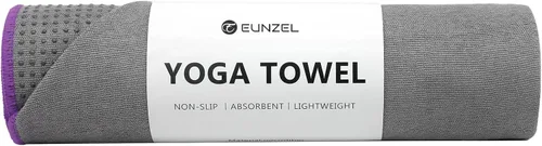Miniatura 10 de Eunzel Toalla de yoga caliente – Toalla de microfibra antideslizante para esterilla de yoga con punto de agarre absorbente de sudor, toalla