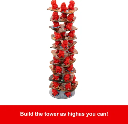 Miniatura 6 de Mattel Games Juego divertido de construcción de castor para noches familiares, noches de juego, viajes y campamento para 2-4 jugadores de 6 años