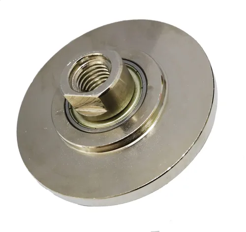 Miniatura 4 de JDK B5 Diamond Hand Profiler Wheel Broca de enrutador soldado al vacío grueso 5/8 ''-11 rosca Demi Half Bullnose 3/16 pulgadas forma para piedra