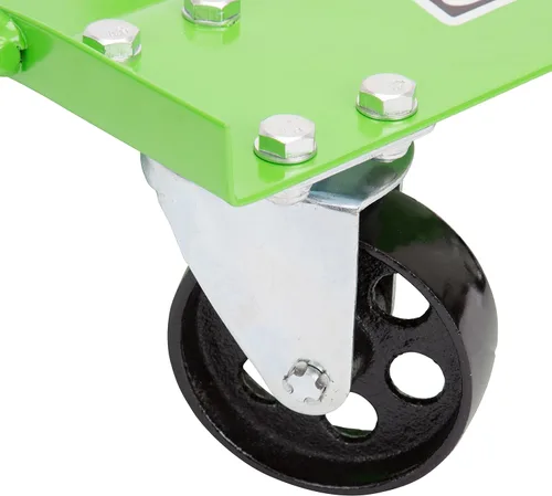 Miniatura 5 de OEMTOOLS 24857 - Carretilla para vehículos de 1/2 tonelada, verde y negro, herramienta de rodillos de alta resistencia, carrito de vehículos