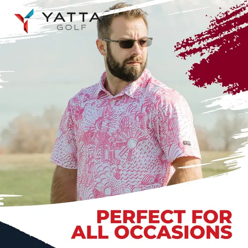 Miniatura 8 de YATTA GOLF Standout Performance - Polos de golf para hombre