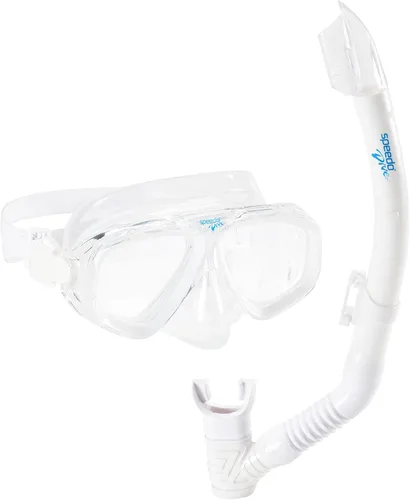 Miniatura 13 de Speedo Máscara de Buceo con Snorkel Unisex para Adultos Anti-empañamiento con Cubierta para la Nariz Serie Adventure