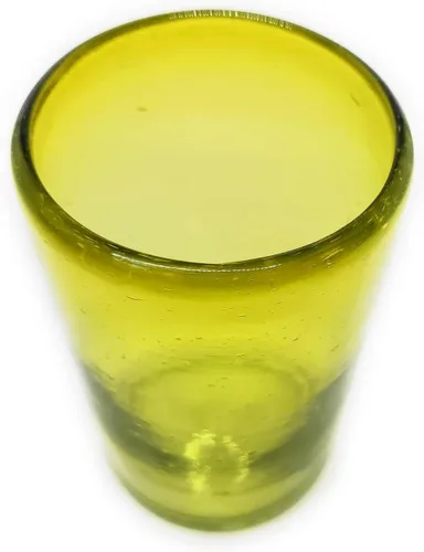 Miniatura 4 de Vasos cortos de ámbar sólido de 9 onzas (juego de 6), vidrio reciclado, sin plomo, sin toxinas (vaso de 9 onzas)