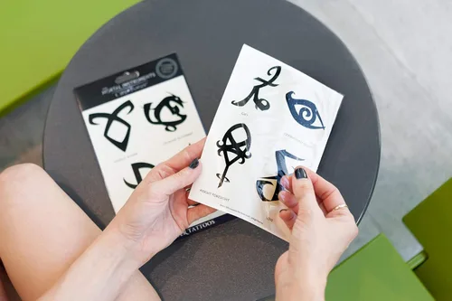Miniatura 5 de Ciudad de huesos 8 Tatuajes de transferencia – El Mortal Instruments