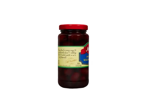 Miniatura 3 de Mezzetta Aceitunas kalamata griegas sin hueso – Aceitunas moradas ricas de Grecia para recetas mediterráneas y aperitivos – Prácticas aceitunas sin