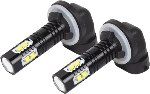 Miniatura 2 de 50W Super Bright 881, 889, 862, 886, 894, 896, 898 10 bombillas LED antiniebla 881 DRL, luces diurnas, 6500 K blanco frío, paquete de 2