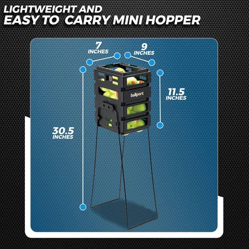 Miniatura 5 de Tourna Mini Ballport - Cesta para pelotas de tenis