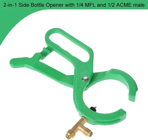 Miniatura 6 de Mtsoonig R134A - Adaptador de acoplador rápido, R134A R22 R12, AC R134A, acoplador rápido ajustable alto y bajo con R22 R12 R502 a R134A Adaptador