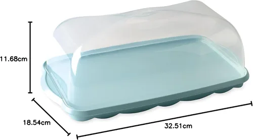Miniatura 14 de Nordic Ware Porta pasteles, paquete de lujo, transparente