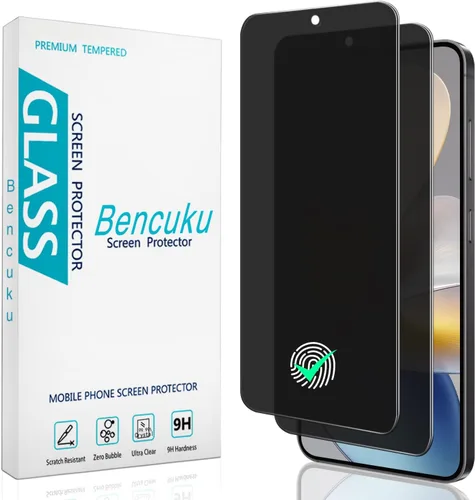 Miniatura 14 de (Paquete de 2 protectores de pantalla de privacidad para Samsung Galaxy A15 5G y Galaxy A15 de 6.5 pulgadas, vidrio templado antiespía, sin