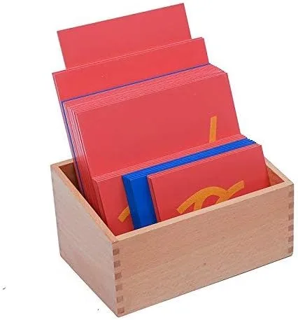 Miniatura 4 de DANNI Juguetes para bebés Montessori Language Lower Case Papel de lija Letras Cursiva Tablero de Rastreo Temprano Preescolar Cumpleaños