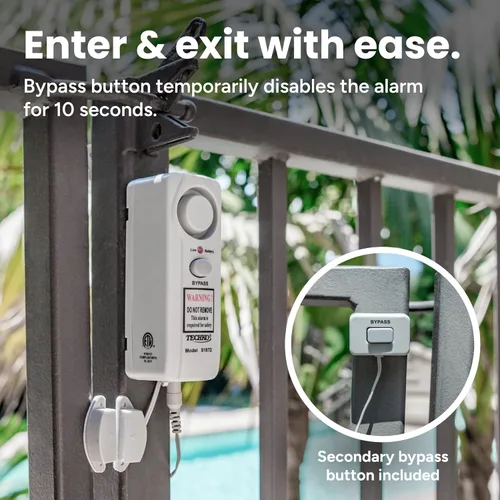 Miniatura 4 de Alarma de piscina segura S187D de Techko