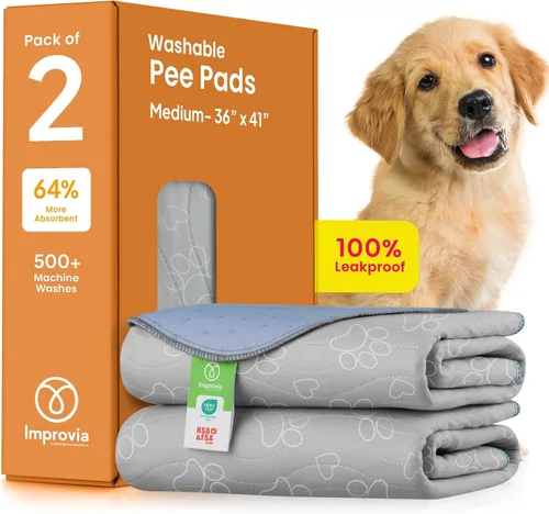 Miniatura 7 de IMPROVIA® Tapete impermeable extragrande para perros - Protector de piso lavable jumbo para parque de juegos, almohadilla antideslizante