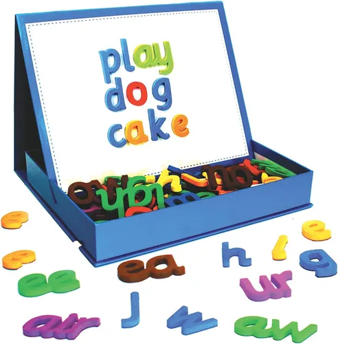 Miniatura 3 de Junior Learning Rainbow Phonics - Letras magnéticas, multicolor, modelo: JL194, blanco, 1.8 de alto x 10.2 de largo x 8 de ancho