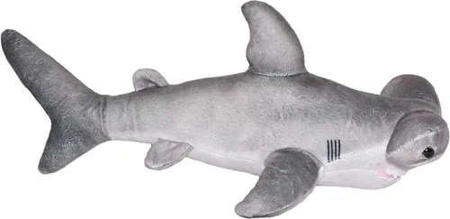 Miniatura 5 de Wild Republic Hammerhead - Peluche de tiburón de peluche, juguete de peluche, regalos para niños, océano vivo, 12 pulgadas