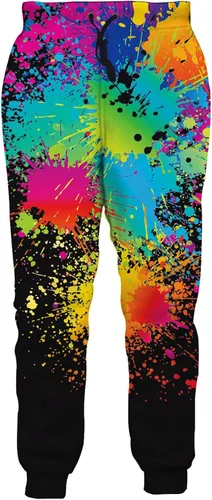 Miniatura 2 de UNIFACO. Pantalones deportivos unisex con estampado digital 3D con cordón