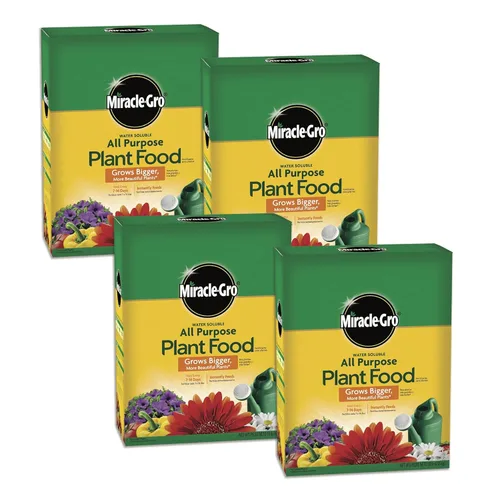 Miracle-Gro Alimento soluble en agua para plantas multiusos - Fertilizante para todas las plantas de interior o exterior, incluyendo rosas, flores,