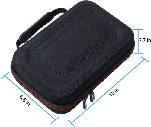 Miniatura 5 de LTGEM - Funda rígida para Leapfrog LeapPad Ultimate Ready para tablet, bolsa de almacenamiento protectora de viaje (negro y gris)