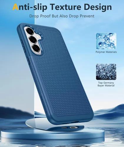 Miniatura 1113 de FNTCASE Funda para iPhone 17 Pro: Fundas delgadas translúcidas de color azul claro compatibles con MagSafe, protección completa de la cámara