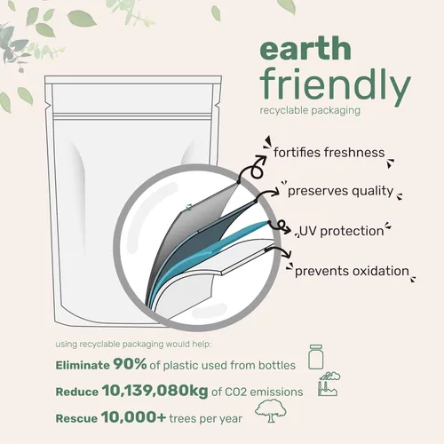Miniatura 4 de Polvo de espirulina azul orgánica (extracto de ficocianina), 30 porciones, sin olor a pescado, proteína 100% vegana de algas azul-verdes, colorante