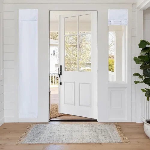 Miniatura 81 de RYB HOME 2 Paneles Cubierta de Ventana de Puerta de Aula, Persianas Opacas para Ventanas y Puertas de Aula Cubierta Persianas de Confinamiento