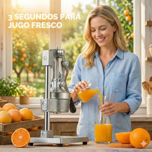 Miniatura 5 de Exprimidor manual CO-Z Commercial Greade, manual, exprimidor de jugo, naranja, cítricos, limón, granada, Gris