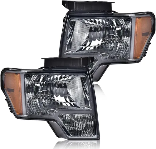 Miniatura 19 de G-PLUS Conjunto de faros, compatible con Ford F150 2009 2010 2011 2012 2013 2014 (no compatible con estilo LED, solo se ajusta sin estilo LED)