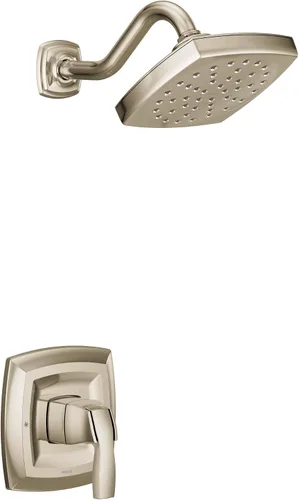 Miniatura 11 de Moen UT3692EPBG Voss M-CORE 3-Series - Kit de molduras de ducha de rendimiento ecológico con 1 mango, requiere válvula, oro cepillado