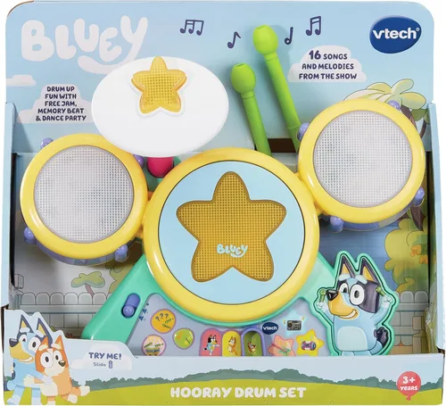 Miniatura 4 de VTech Juego de batería Bluey Hooray