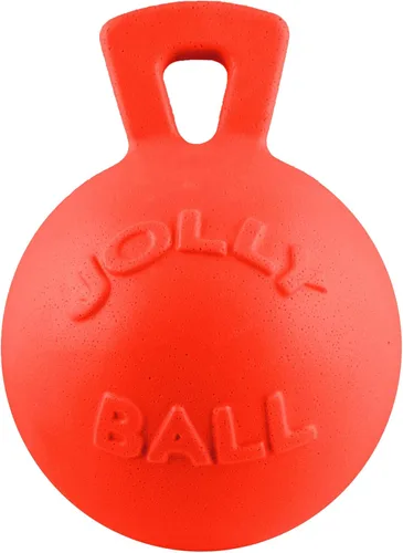 Miniatura 4 de Jolly Pets Tug-n-Toss - Pelota de juguete resistente para perros con asa, 10 pulgadas/XL, arándano para todos los tamaños de raza Azul (Arándano)