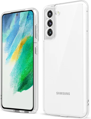 Miniatura 267 de oakxco Funda para teléfono Samsung Galaxy S21 Ultra con agarre de silicona líquida, bonita funda delgada y delgada de goma suave de TPU lisa