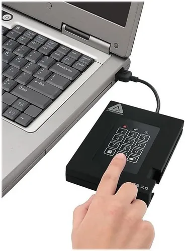 Miniatura 6 de Apricorn 500GB Aegis Fortress L3- FIPS Nivel 3 Validado USB 3.0 Unidad portátil cifrada por hardware (AFL3-500)