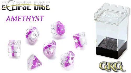 Miniatura 16 de Gate Keeper Games & Dice Gatekeeper Games Eclipse Dados Amatista