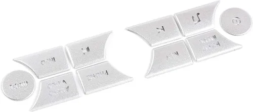 Miniatura 6 de YIWANG - Juego de 10 botones para consola de coche, multimedia, para Land Rover Range Rover Sport, Discovery 4 LR4 2010 2011
