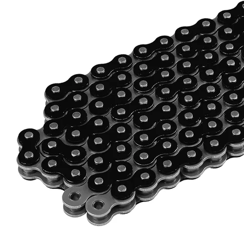 Miniatura 3 de Caltric Cadena de transmisión negra compatible con Yamaha Fz07 2015 2016 2017