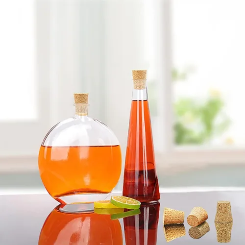Miniatura 4 de 50 corchos de vino en blanco, tapones de corcho cónicos de madera para botellas de madera, tapones de corcho pequeños para vino, proyectos