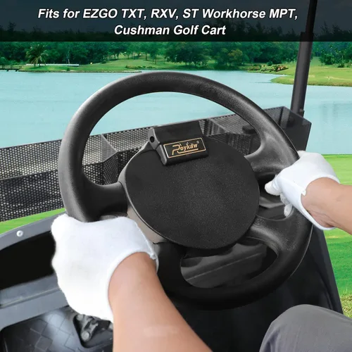 Miniatura 2 de Roykaw Soporte para tarjeta de puntuación de golf con clip y portalápices para modelos EZGO TXT/RXV/Cushman/2Five/MPT/ST, reemplaza al OEM # 607925