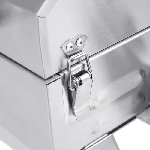 Miniatura 12 de Royal Gourmet GT1001 Parrilla portátil de acero inoxidable, 10000 BTU Parrilla de gas de mesa para barbacoa con patas plegables y tapa