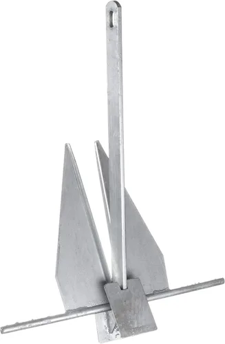 Seachoice - Anclaje de lujo con vástago de anillo deslizante, acero galvanizado en caliente, varios tamaños