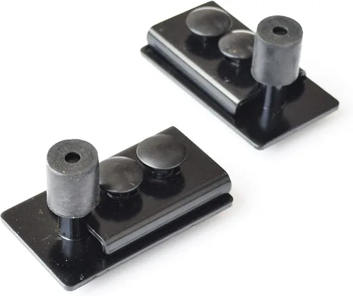 Miniatura 6 de DIYHD Herrajes para Puerta de Granero Bypass de Servicio Pesado de 6 Pies, Kit de Puerta Exterior Deslizante con Riel Tipo Caja Negro, Carga Máxima