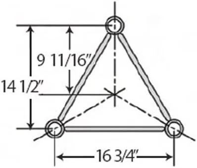 Miniatura 4 de ROHN 45SS030 Serie 45G Kit de torre autoportante de 30 pies, sin hielo