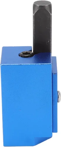 Miniatura 4 de Fdit Cincel de esquina, ángulo recto de esquina de madera cincel herramienta de cuadratura para ranurar (azul)