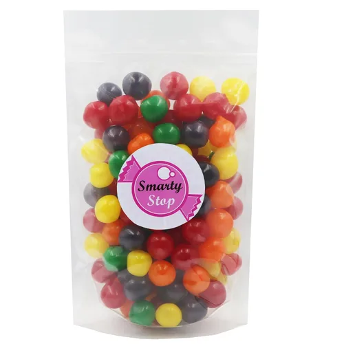 Miniatura 3 de Smarty Stop Fruit Sours - Bolas de caramelo masticables, tamaño bocado y bolsa resellable (surtido, 2 libras (paquete de 1))