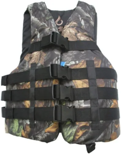 Bradley Life Jackets for Adults | Marine Life Vests for Adults | Coast Guard Approved Flotation for Fishing and Hunting Waterfowl | Wakeboard Close