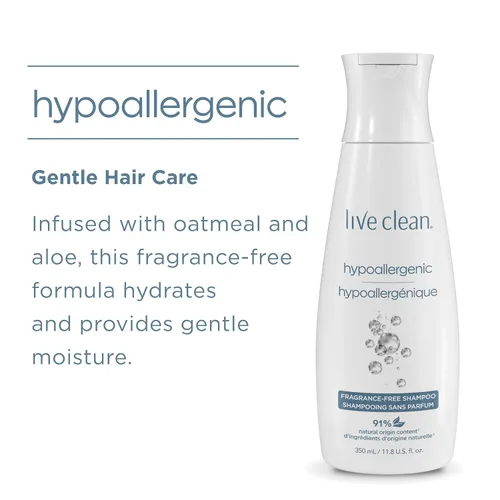 Miniatura 5 de Live Clean Champú hipoalergénico sensible 11.8 fl oz/12 fl.oz