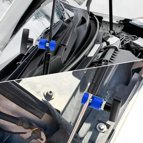 Miniatura 7 de 2 piezas de abrazadera de puntal de capó - abrazaderas de elevación, herramientas para automóviles, herramienta de hueco de bujía M14, pinza