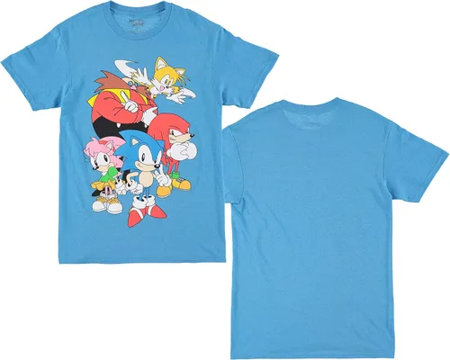 Miniatura 3 de FREEZE Camiseta Sonic The Hedgehog Tails and Knuckles para hombre