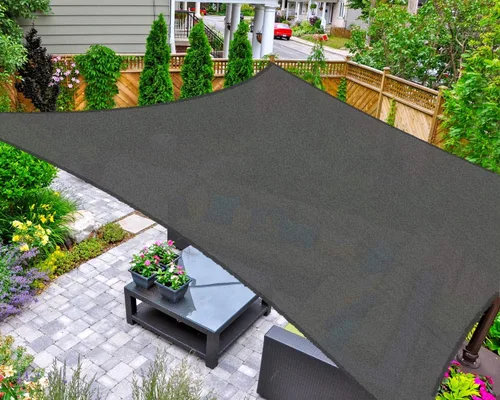 Miniatura 13 de AsterOutdoor Toldo parasol rectangular de 12 x 16 pies, Toldo con bloqueador UV para patio, patio trasero, césped, jardín, actividades al aire Arena