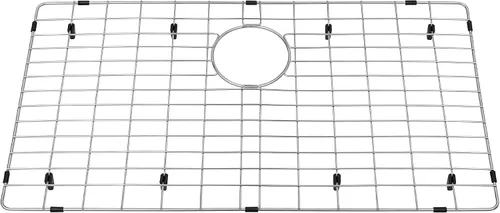 Miniatura 15 de Rejilla de fregadero de cocina y protectores de fregadero, rejillas de fregadero de acero inoxidable para la parte inferior de los fregaderos